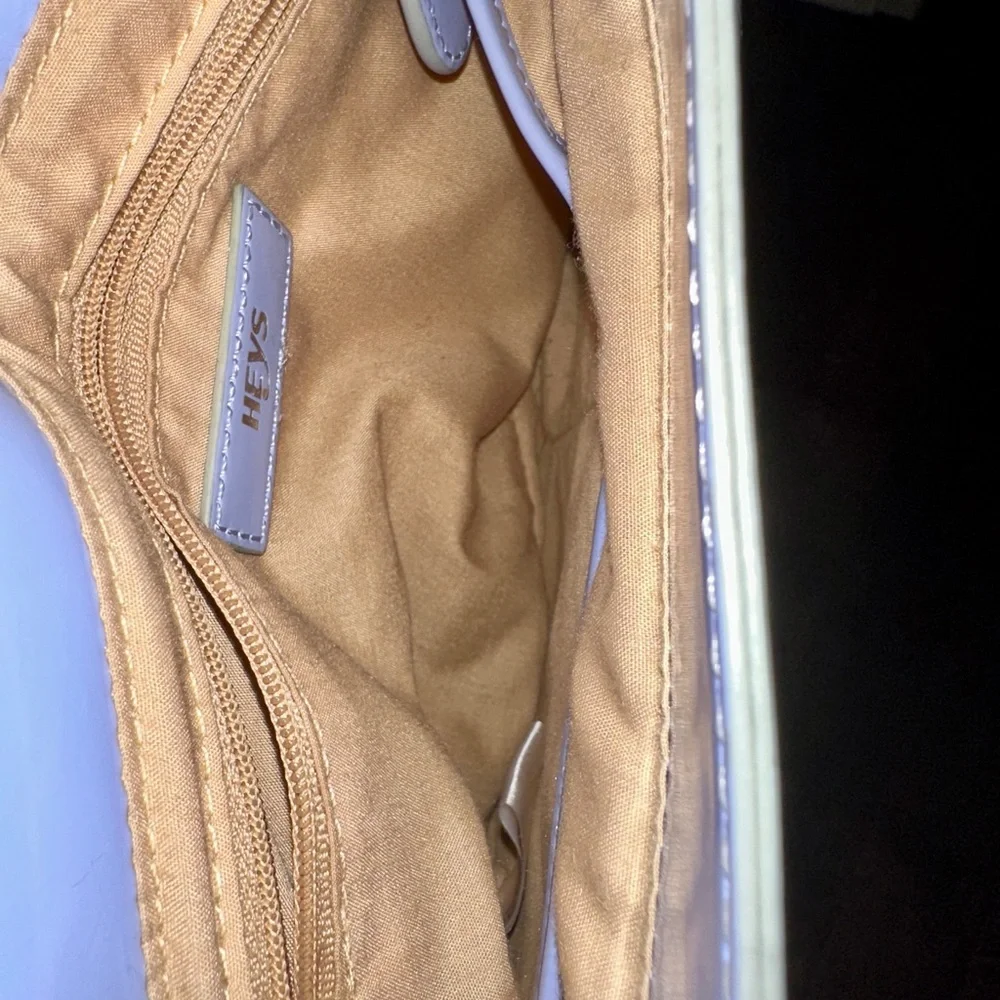 Heys Luggage Sky Blue Satchel Purse - Picture 5 of 5